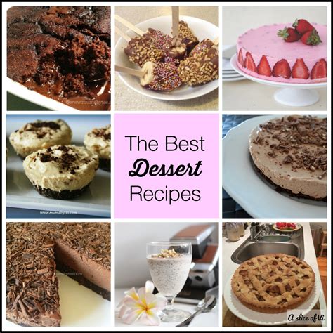 favourite dessert recipes mums lounge