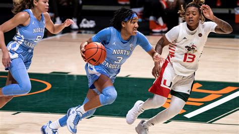 Womens Basketball Unc Falls In Close Road Game At Miami