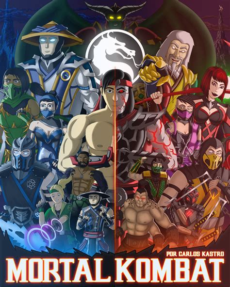 Artstation Mortal Kombat 30th Anniversary Fanart