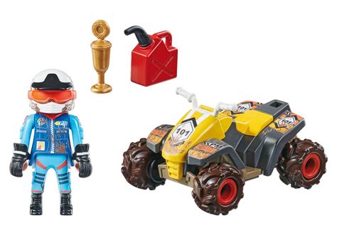 Playmobil City Action 71039 Pas Cher Pilote Et Quad