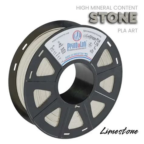 Printalot Pla Art Stone Limestone Filament Free Shipping