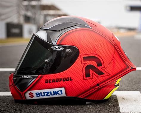 Hjc 2018 Marvel Rpha 11 Pro Deadpool Ii Street Motorcycle Helmets