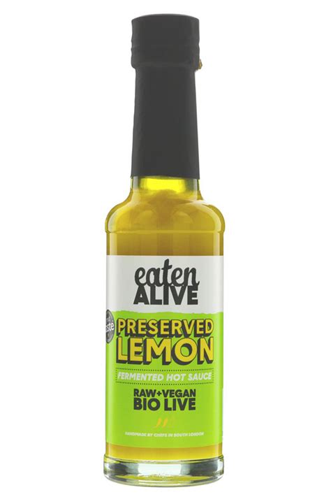 Preserved Lemon Hot Sauce 150ml Eaten Alive Healthy Supplies