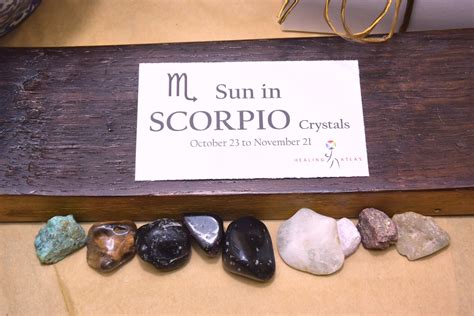 Scorpio Gemstone Kit Sun In Scorpio Crystal Kit Healing Etsy