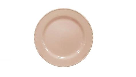 Prato Perla Raso Rose Nude Cm Corona Prato Raso Magazine Luiza
