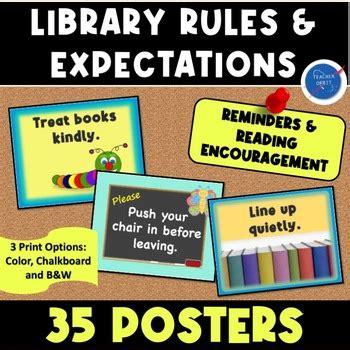 results  library posters tpt