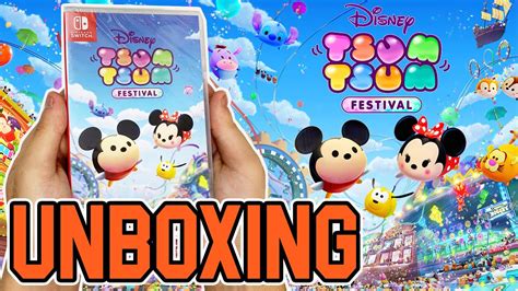 Disney Tsum Tsum Festival Nintendo Switch Unboxing Youtube