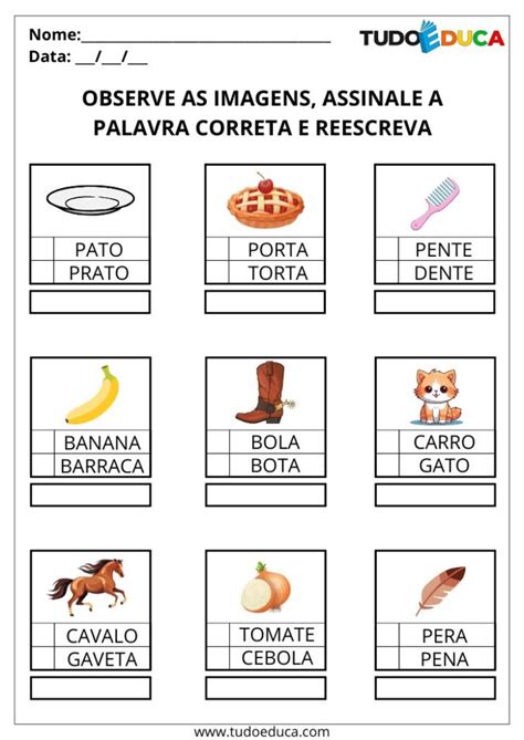 Atividades Com Leitura De Imagens - 4 Atividades com Leitura de Imagens
