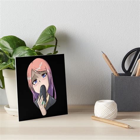 Otaku Ahegao Ecchi Etchi Hentai Lewd Great Gift Art Board Print For Sale By Norahflcmen