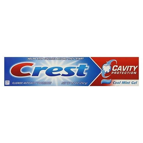 crest cool mint gel toothpaste