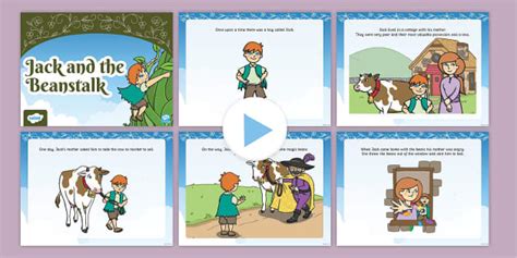 Jack And The Beanstalk Story PowerPoint Teacher Made