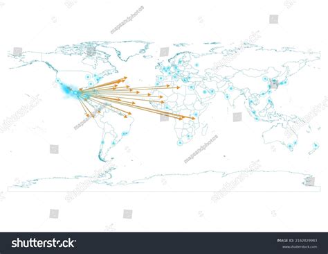 Mexico Map Export Concept Map Mexico Stock Illustration 2162829983