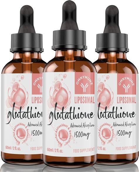 Liposomales Glutathion 1500 mg orale Glutathion Flüssigkeit mit