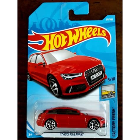 Hot Wheels 17 Audi RS 6 Avant Shopee Thailand