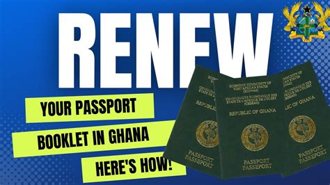 Quick And Easy Guide To Renewing Your Passport In Ghana 2023 Youtube