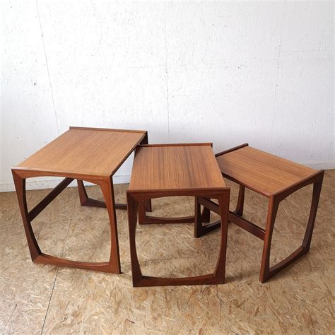 Tables Gigognes Teck G Plan Ann Es C Te Vintage