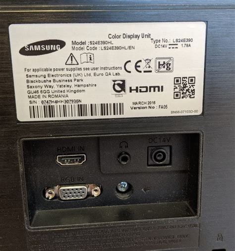 Samsung Monitor S24e390hl