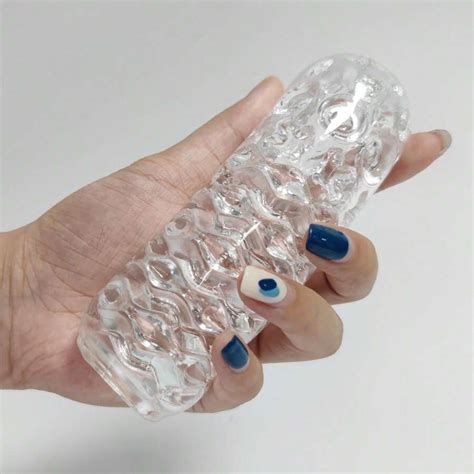 A Sex Sexy Sm Product Transparent And Soft Portable Male Masturbation Training Airplane Cup With