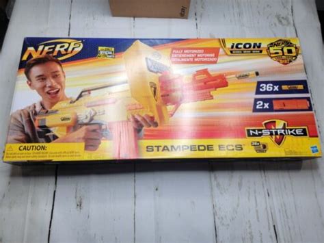 Nerf Icon Series Stampede Ecs Blaster Fully Motorized New Ebay