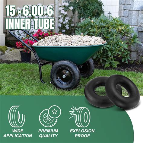 Pcs Inner Tube X Nhs Tr Valve For Lawn Mower Tractor Golf