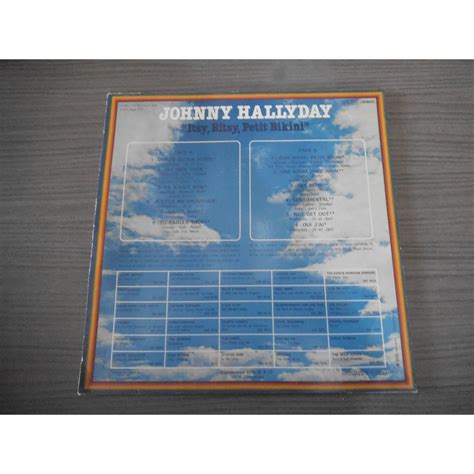 Itsy Bitsy Petit Bikini De Johnny Hallyday T Chez Valou Ref