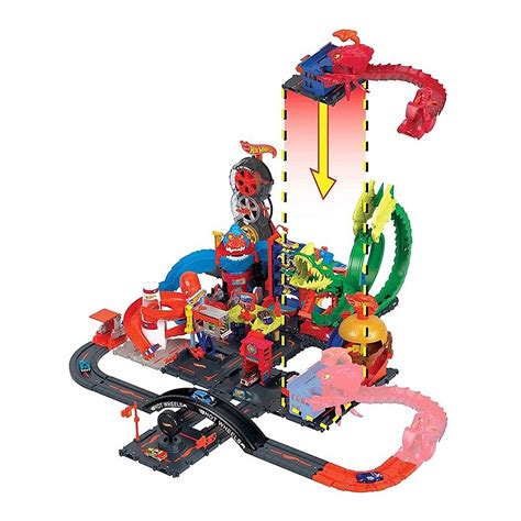 Pista Ataque do Escorpião Hot Wheels DoRéMi Brinquedos