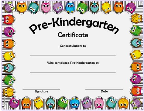 FREE Editable Pre K Graduation Certificates (4th Version), pre ...