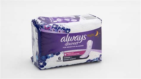 Always Discreet Maxi Night Pads Plus Review Incontinence Pad Choice