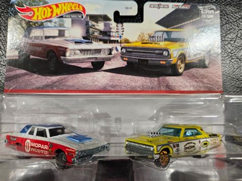 Hot Wheels Premium Twin Pack BMW M1 Procar Lancia Stratos Mooneyes Plymouth Dodge Hobbies