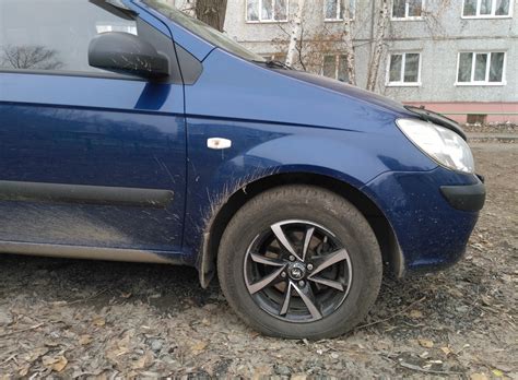 Еще один переобулся)) — Hyundai Getz, 1,4 л, 2010 года | шины | DRIVE2
