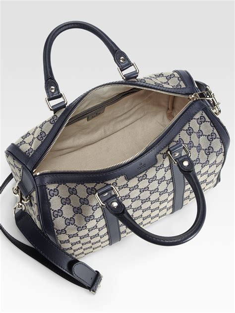 Gucci Vintage Web Original Gg Canvas Boston Bag Semashow