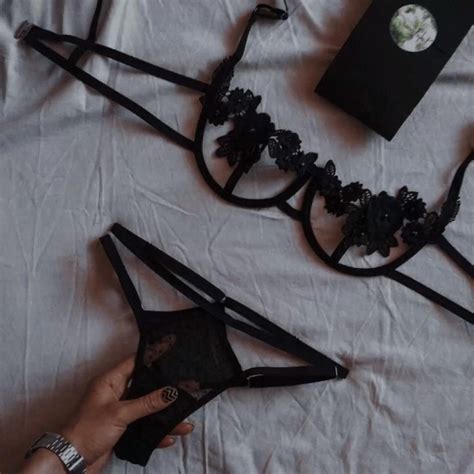 Womens Lingerie Set See Through Lingerie Cute Underwear Set Etsy Artofit