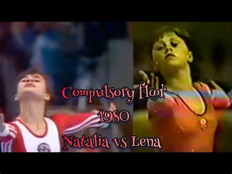 Compulsory Floor Routine Natalia Vs Lena YouTube