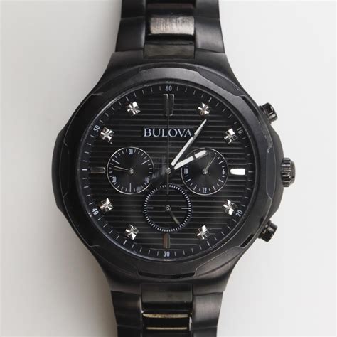 Bulova Diamond Collection Chronograph Watch Property Room