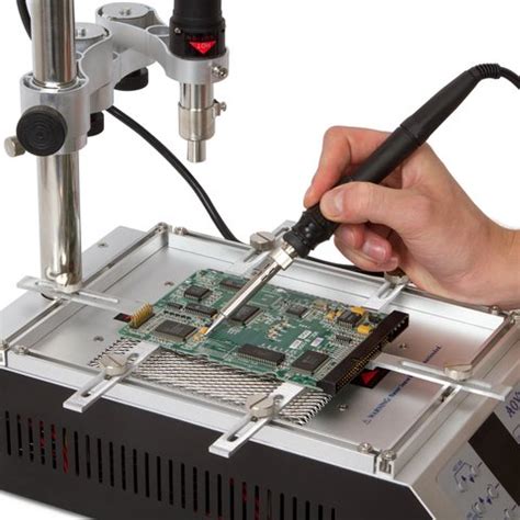 Hot Air Rework Station With Ir Preheater Aoyue Int V Gsmserver