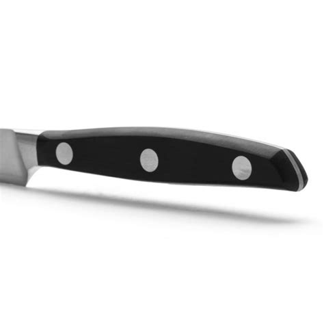 Cuchillo Mondador Acero Inoxidable Forjado Nitrum 100 Mm Mango Negro