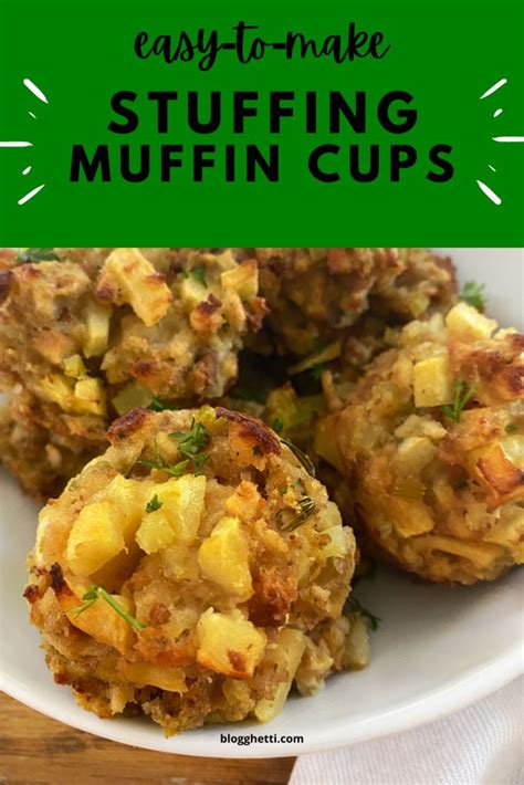 Apple Stuffing Muffin Cups Recipe Stuffing Recipes Recipes Stove