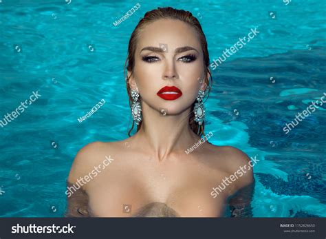 Elegant Sexy Woman Elegant Bikini On Stock Photo Shutterstock