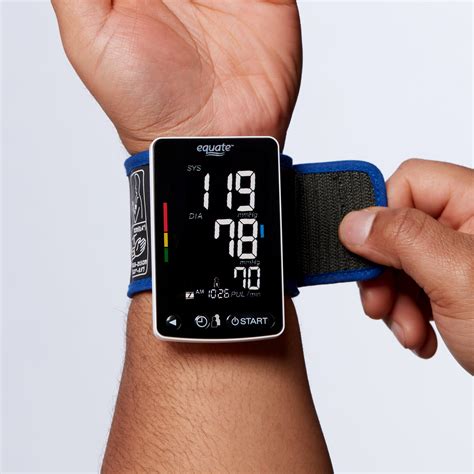 Equate Wrist Blood Pressure Monitor User Manual at Eva Facy blog