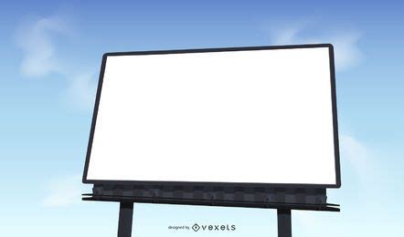 Advertising Billboard Template Vector Download