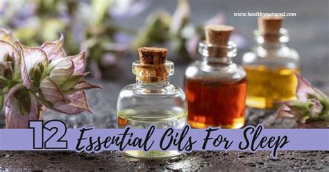 12 Best Essential Oils For Sleep (Deep Sleep Aromatherapy)