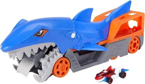 Hot Wheels City Remolque Tibur N Juguete Ni Os Carro Ni Era Cuotas Sin Inter S