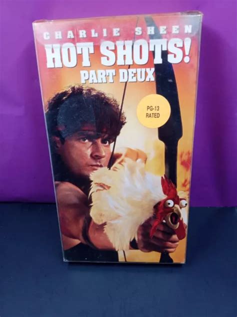 Hot Shots Part Deux Vhs Charlie Sheen Picclick Uk