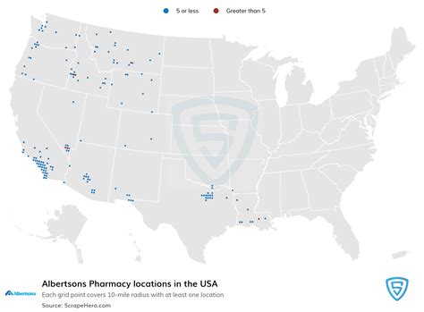 List of Albertsons Pharmacy locations in the USA - ScrapeHero Data Store