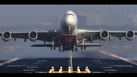 A6 EED Emirates A380 Taking Off EHAM Schiphol CM0J4901 NustyR