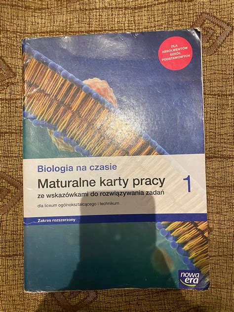 Maturalne Karty Pracy Biologia Na Czasie Duszniki Zdr J Olx Pl