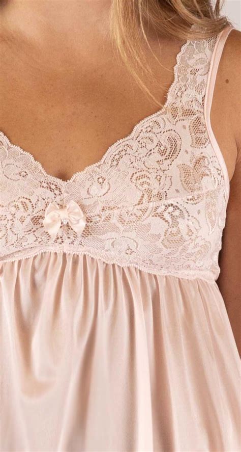 Shadowline Silhouette Lace Vintage Babydoll Nightie Shadowline Lingerie