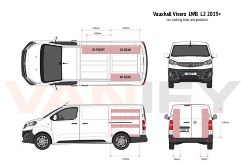 Vauxhall Vivaro 2019+ Van racking shelving. Free next day UK delivery.