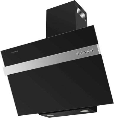 Вытяжка каминная MAUNFELD Bridge Line 60, черный, кнопочное управление ...