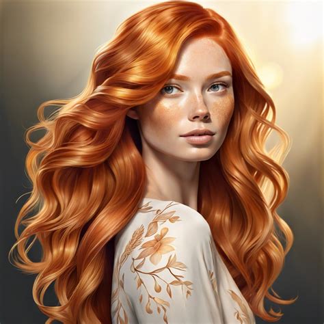 Ideas For Ginger Hair With Blonde Underneath Burst Of Style